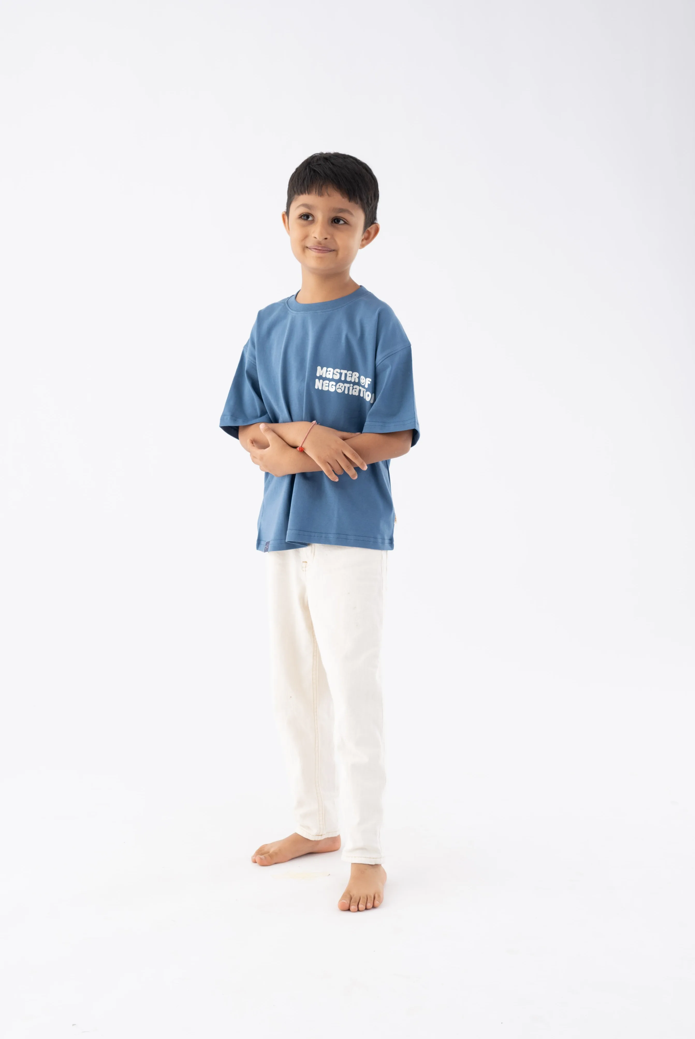 Master of Negotiation Airforce Blue Tee