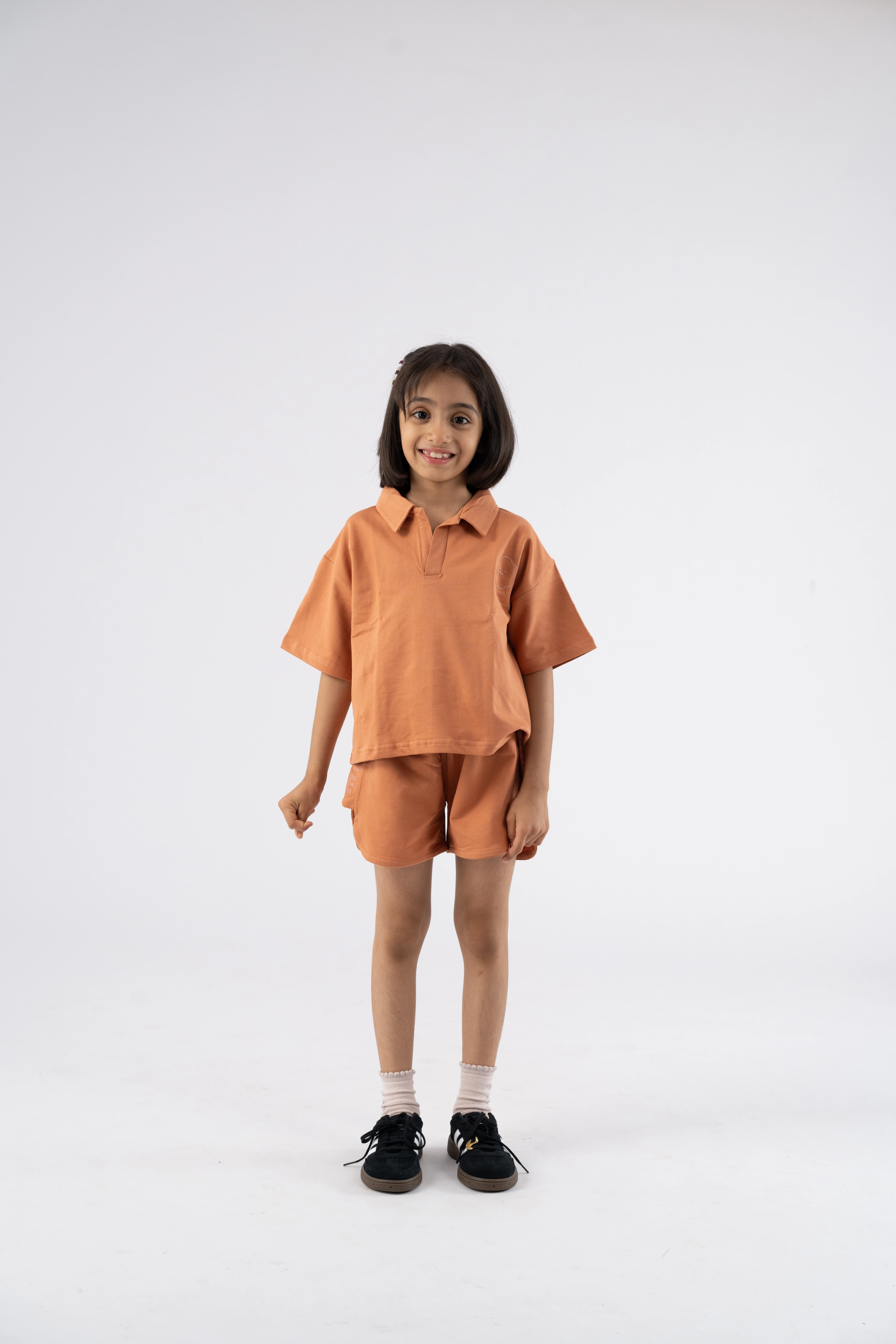 Rust Orange Terry Co-Ord Set